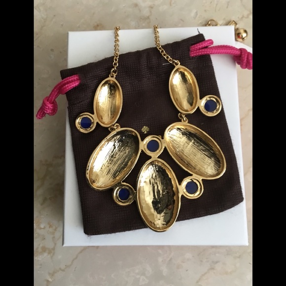 Kate Spade necklace, Cobalt multi - Picture 3 of 3